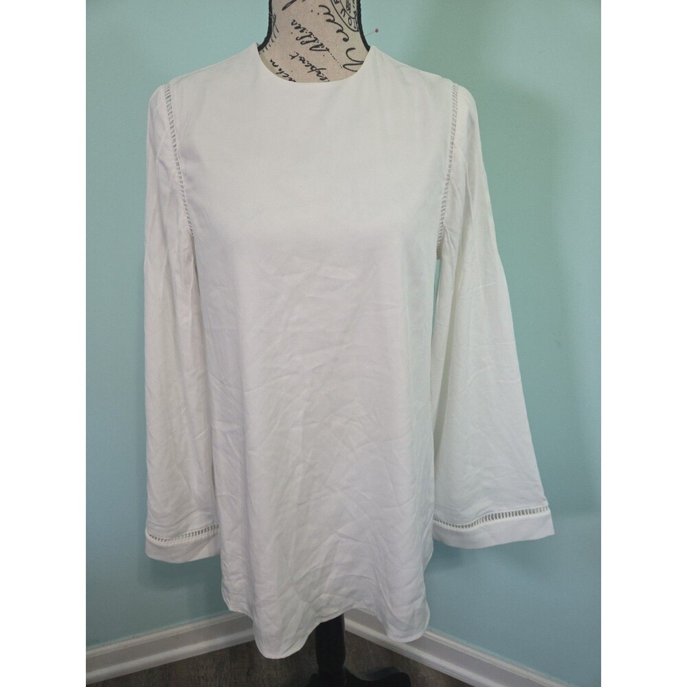 veiled collection maryam top white kimono Sleeve small new with tags